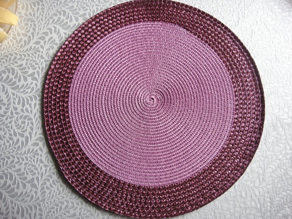 PP ROUND PLACEMAT PPR-0010