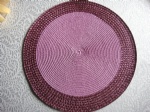 PP ROUND PLACEMAT PPR-0010